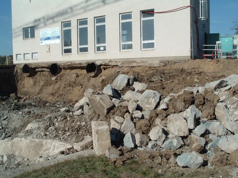 Rekonstrukce čerpací stanice Soutok